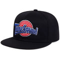 Hip hop flat brimmed hat rabbit embroidery street dance baseball cap sports basketball sun hat